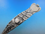 Vine by Tiffany and Co Sterling Silver Soup Ladle Ruffled Edge with Tomatoes 12"