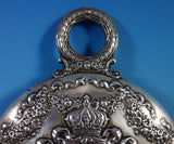 Empire by Durgin Sterling Silver Hand Mirror Round with Crown Cornucopia (#1726)