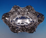 Blackinton Sterling Silver Oyster Basket w/ Four Leaf Clover and Blossom (#7799)