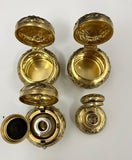 Floral by Gorham Sterling Silver Desk Set 12pc Vermeil 17" x 5 1/2" (#7860)