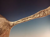 Chrysanthemum by Tiffany Sterling Silver Cocktail Spoon Pierced Unusual 7 1/2"
