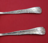 Vine by Tiffany Sterling Silver Salad Set GW 10" Peapod Motif IN TIFFANY BOOK