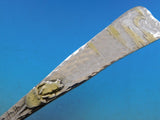 Lap Over Edge Mixed Metals by Tiffany Sterling Silver Soup Ladle w/ Frog 11 1/2"