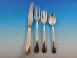 Colonial Thread by Blackinton Sterling Silver Flatware Set 8 Service 74 pieces