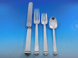 Hampton by Tiffany Sterling Silver Flatware Set for 12 Service 63 pieces Dinner