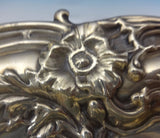 Les Six Fleurs by Reed & Barton Sterling Silver Candy Dish Ornate (#0472)