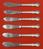 Tara by Reed and Barton Sterling Silver Trout Knife Set 6pc HH WS Custom 7 1/2"