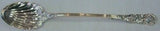 Trajan by Reed & Barton Sterling Silver Stuffing Spoon Button Shell Bowl 13 3/4"