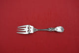 Francis I old by Reed and Barton Sterling Dessert Fork rare hand pierced 6 1/4"