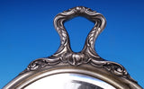 Violet by Wallace Sterling Silver Hand Mirror "Merle" 7 1/2" x 5 1/2" (#8236)