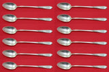 Silver Wheat by Reed and Barton Sterling Silver Iced Tea Spoon Set 12 pcs 7 1/2"