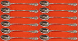 Georgian Rose by Reed & Barton Sterling Silver Iced Tea Spoon Set 12 pcs 7 1/2"