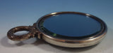 Empire by Durgin Sterling Silver Hand Mirror Round with Crown Cornucopia (#1726)