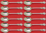 Hampton Court by Reed and Barton Sterling Silver Teaspoon Set of 12 pcs 6"