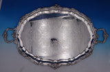 Chantilly by Gorham Silverplate Tea Tray Never Used 30" x 19" (#8529)