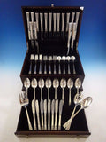 Columbine by Lunt Sterling Silver Flatware Service For 8 Set 59 Pieces