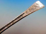 Lap Over Edge Acid Etched by Tiffany Sterling Silver Ice Cream Server GW 11 3/8"