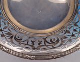 Walker and Hall English Sterling Silver Fruit Basket Swing Handle #51078 (#8549)