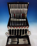 Orchid by International Sterling Silver Flatware Dinner Service Set 120 Pieces