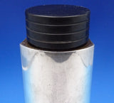 Swedish Silverplate Cocktail Shaker with Wood Top Modernistic 8 7/8" (#8583)