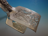 Chrysanthemum by Tiffany and Co Sterling Silver Asparagus Tongs Rounded Wide