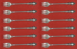 Grande Renaissance by Reed and Barton Sterling Silver Cocktail Fork Set 12 pcs