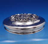 Irian by Wallace Sterling Silver Dresser Jar Lid 5/8" x 4" Art Nouveau (#7790)