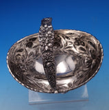 Repousse by Kirk Sterling Silver Sugar Basket #83D 925/1000 7.7 ozt. (#8129)