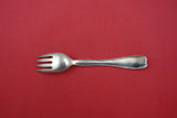 Lap Over Edge Acid Etched By Tiffany Sterling Fish Fork  butterflies  6 1/2"