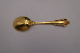 Grande Baroque Gold Accent by Wallace Sterling Cream Soup Spoon 6 1/8"