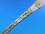 Lap Over Edge Mixed Metals by Tiffany and Co Sterling Silver Salad Serving Spoon