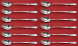 Classic Rose by Reed and Barton Sterling Silver Iced Tea Spoon Set 12pc 7 1/2"