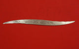Pattern Unknown by Whiting Sterling Page Turner #1729 Acid-Etched flowers 9 3/8"