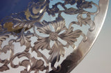 Henckel Sterling Silver Cake Stand Pierced and Engraved #888 (#1584)