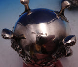 Rose by Stieff Sterling Silver Sugar and Creamer Set 2pc Hand Chased (#8592)