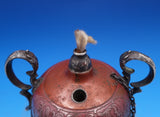 Mixed Metals by Tiffany Cigar Lighter Acid Etched 4 1/2" x 3 1/4" c.1880 (#8127)