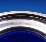 Watson Sterling Silver Sugar Basket with Swing Handle Cobalt Liner #7503