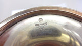 Blossom Sterling Silver Compote Raised Danish Jensen Style 3D Grape Motif #0082