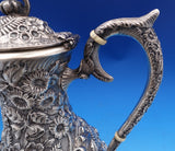 Repousse by James R. Armiger Sterling Silver Demitasse Tea Set 3pc (#8544)