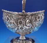 Repousse by Kirk Sterling Silver Sugar Basket #83D 925/1000 7.7 ozt. (#8129)