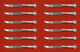 Savannah by Reed and Barton Sterling Silver Steak Knife Set of 12 8 1/2" Custom
