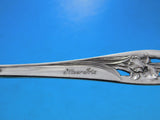 Silver Iris by International Sterling Silver Flatware Set for 12 Service 82 pcs