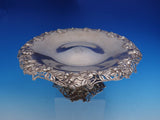 Tiffany and Co Tazza Compote with cast pierced Wild Roses #17166B-7910 (#3609)