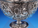Repousse by Kirk Sterling Silver Sugar Basket #83D 925/1000 7.7 ozt. (#8129)