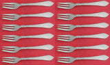 Continental by Georg Jensen Sterling Silver Pastry Fork #043 Set of 12pcs 5 5/8"