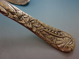 Vine by Tiffany & Co. Sterling Salad Serving Set Gold Washed w/Pea Pods 10"