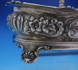 Joseph and John Angell English Victorian Sterling Silver Glass Cruet Set (#4054)