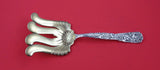 Vine by Tiffany Sterling Silver Asparagus Serving Fork GW w/ grapevine 9 3/4"
