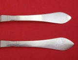Continental by Georg Jensen Sterling Silver Salad Serving Set 2pc AS Orig 8 1/2"
