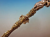 Tiffany and Co. Sterling Silver Punch Ladle with 3D Mermaid and Dolphin GW 15"